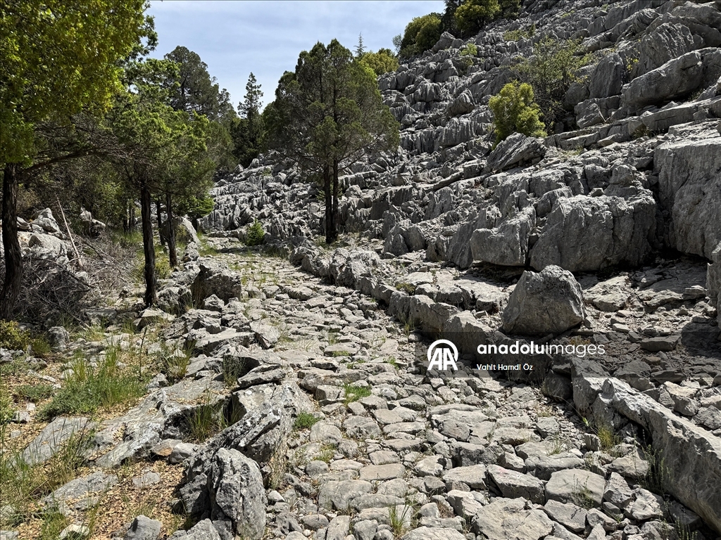 Tarihi kervan ve göç yolu, geçmi艧in izini süren do臒aseverlerin yeni rotas谋 oldu