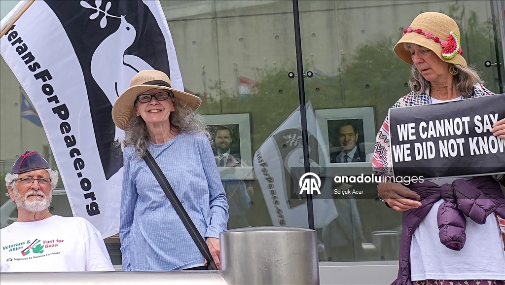 Amerika'da Gazze için açlık eylemi devam ediyor