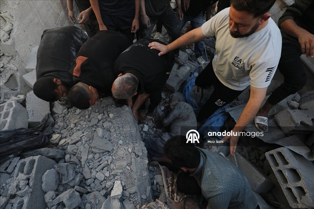 İsrail'in Gazze'ye yönelik saldırıları sürüyor