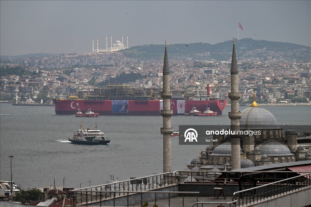 Türkiye’nin ilk Yüzer Üretim Tesisi (FPU) Osman Gazi gemisi