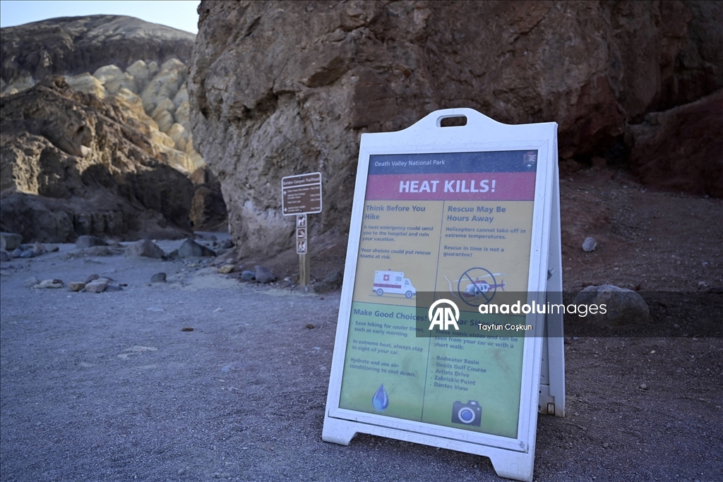 Kaliforniya’da aşırı sıcaklık alarmı: Death Valley ‘de hava sıcaklığı 48°C’ye ulaşabilir