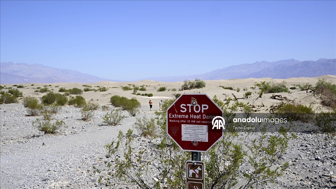 Kaliforniya’da aşırı sıcaklık alarmı: Death Valley ‘de hava sıcaklığı 48°C’ye ulaşabilir