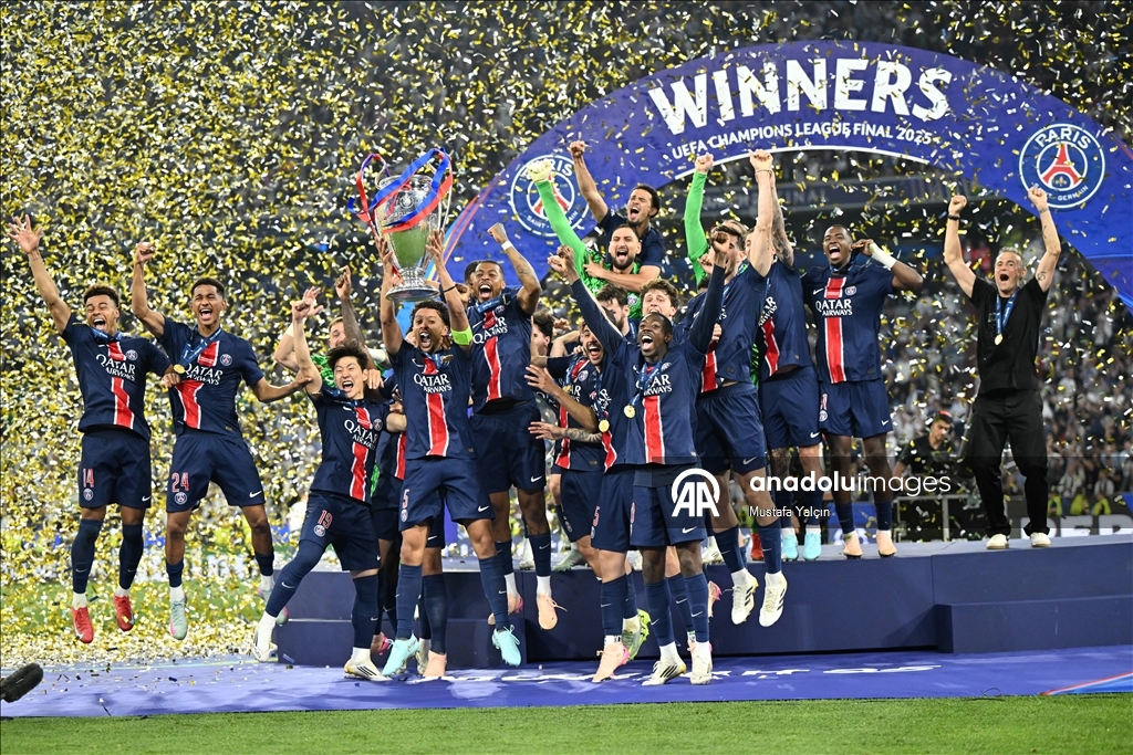 قدم.. باريس سان جيرمان يتوج بلقب دوري أبطال أوروبا للمرة الأولى