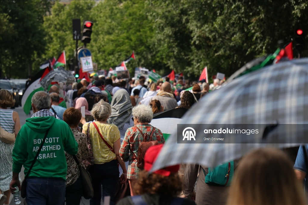 В Париже протестуют против атак на Газу