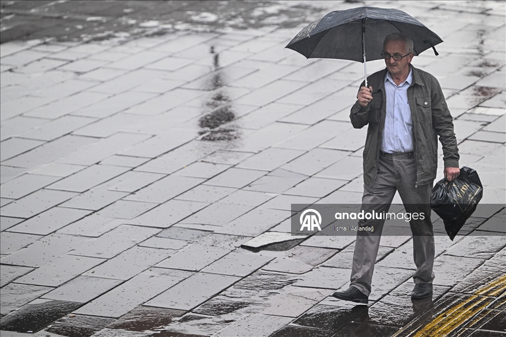 Ankara'da yağmur