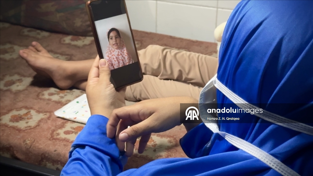 Gazze'de ailesinin umudu olan çocuk, İsrail saldırısında kolunu kaybetti