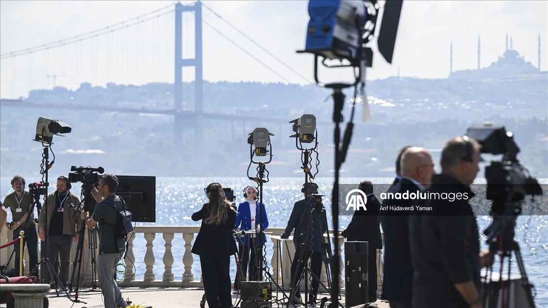 İstanbul müzakerelerine yerli ve yabancı basın mensupları yoğun ilgi gösterdi