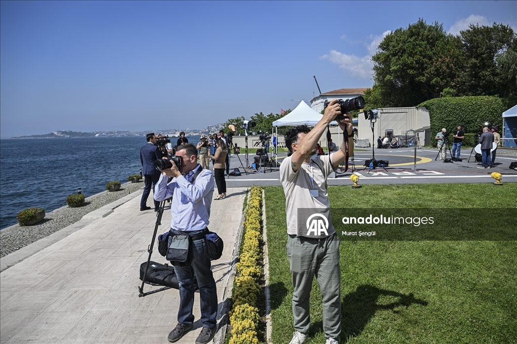İstanbul müzakerelerine yerli ve yabancı basın mensupları yoğun ilgi gösterdi