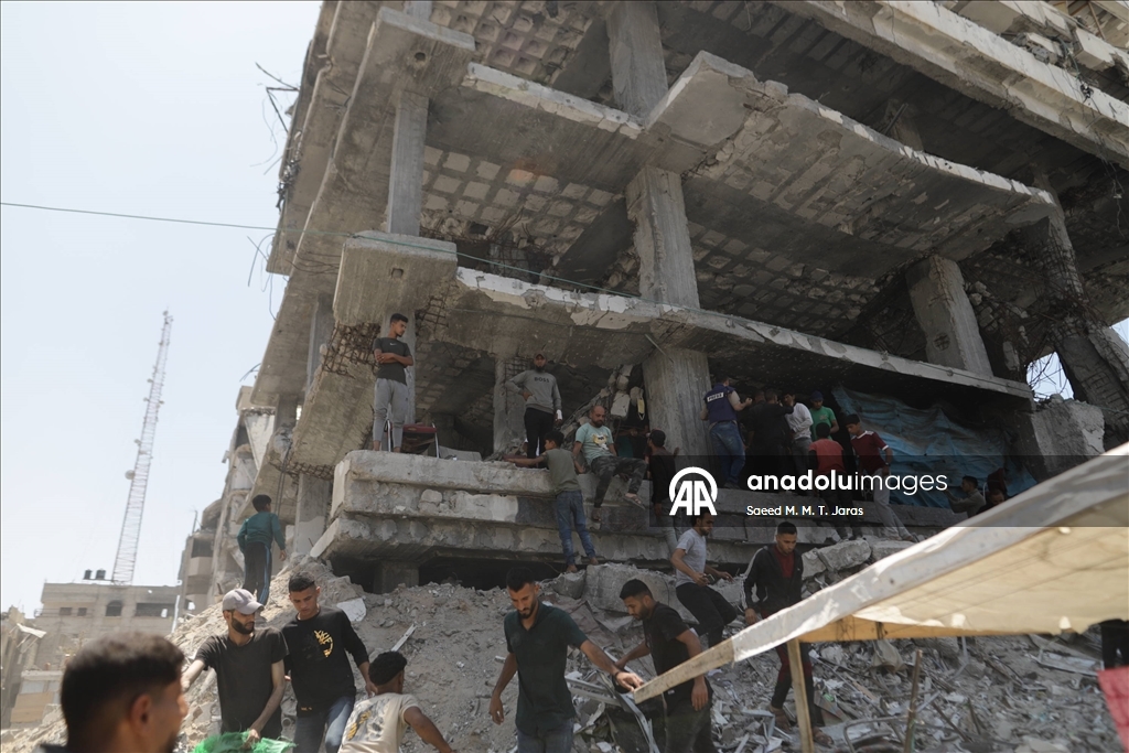 İsrail'in Gazze'ye yönelik saldırıları sürüyor