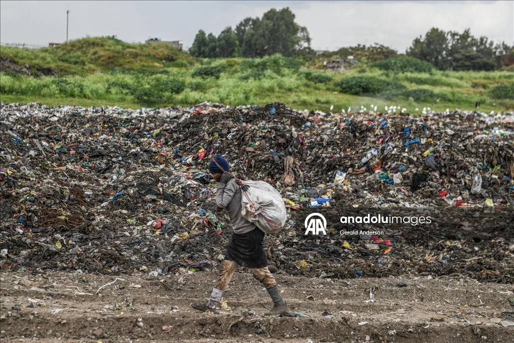 Kenya'daki Dandora çöp sahasında yaşam mücadelesi
