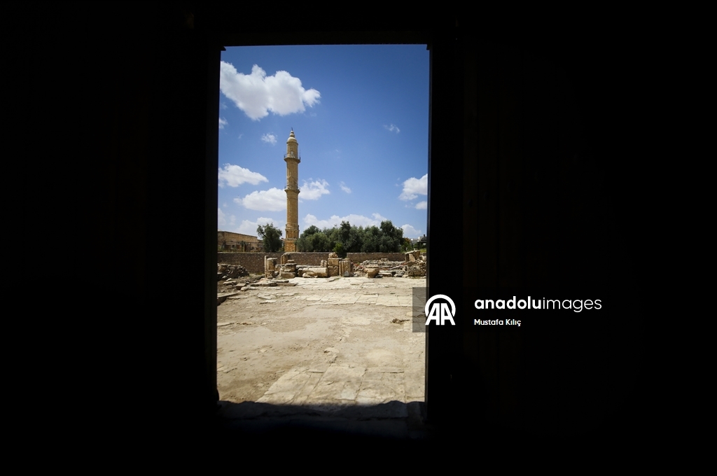 Nusaybin’deki tarihi yapılar tarihe ışık tutuyor
