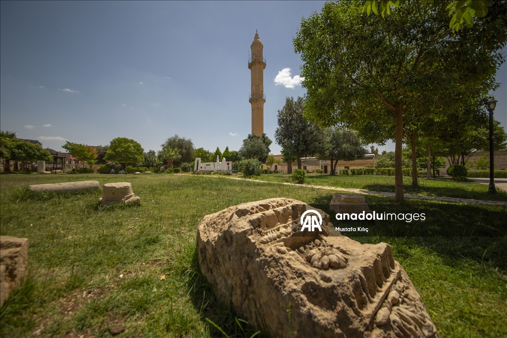 Nusaybin’deki tarihi yapılar tarihe ışık tutuyor