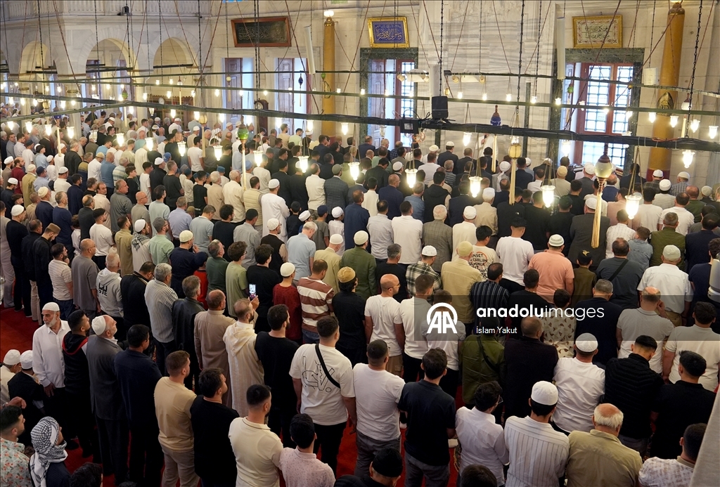 İstanbul'da Kurban Bayramı namazı kılındı