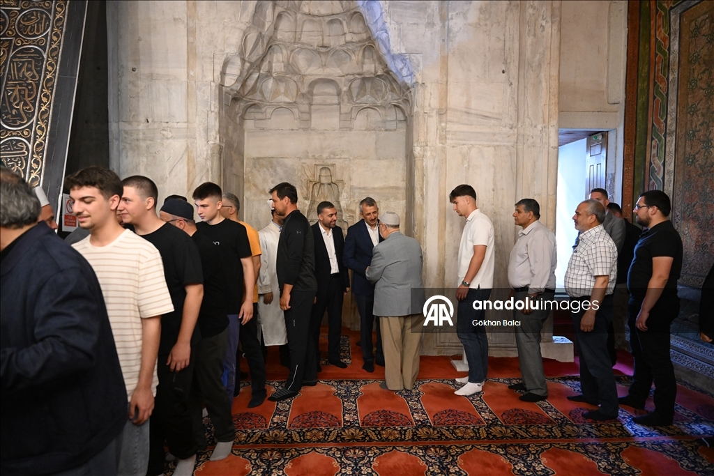 Edirne'de Kurban Bayramı namazı kılındı