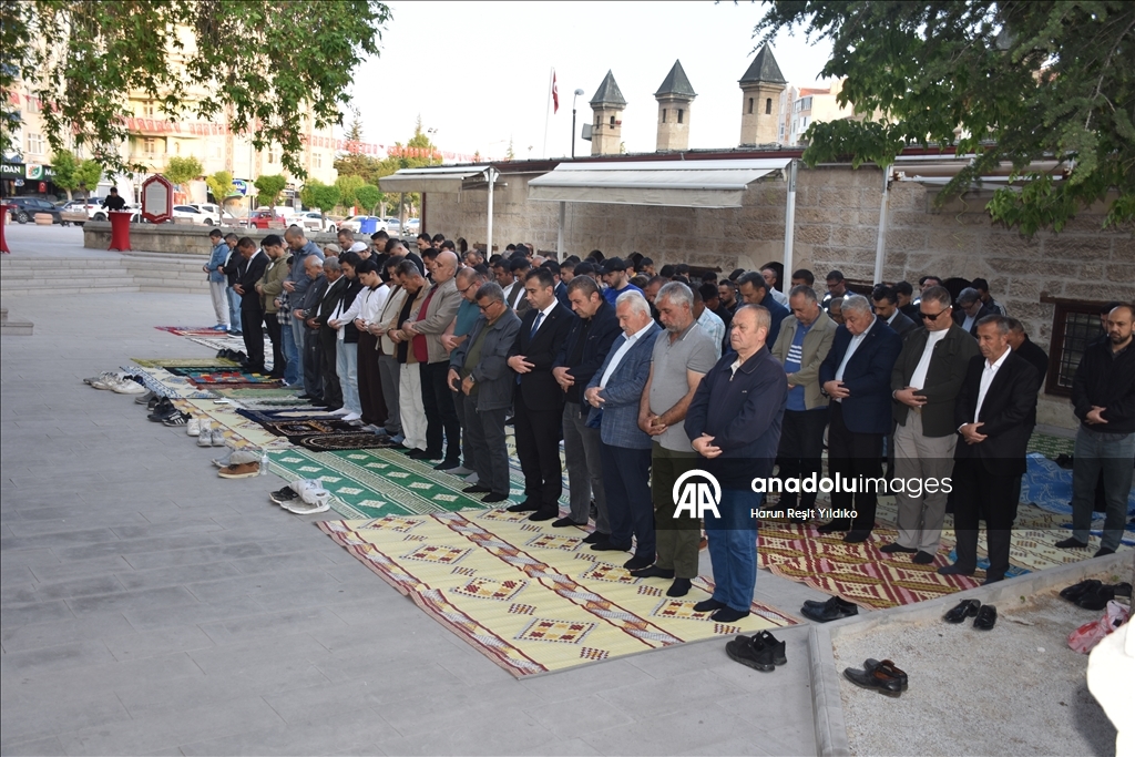 Karaman'da Kurban Bayramı namazı kılındı