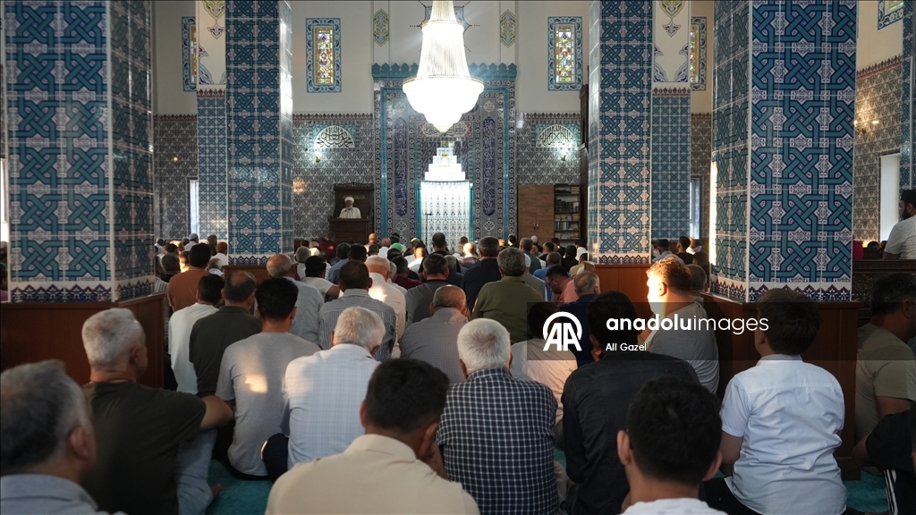 Adıyaman'da Kurban Bayramı namazı kılındı