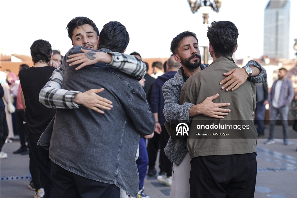 Ankara'da Kurban Bayramı namazı kılındı