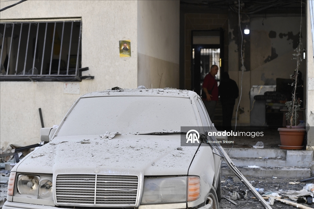 İsrail'in Beyrut'un Dahiye bölgesine düzenlediği saldırılar