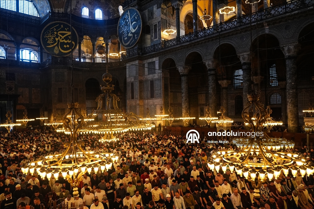 İstanbul'da Kurban Bayramı namazı kılındı