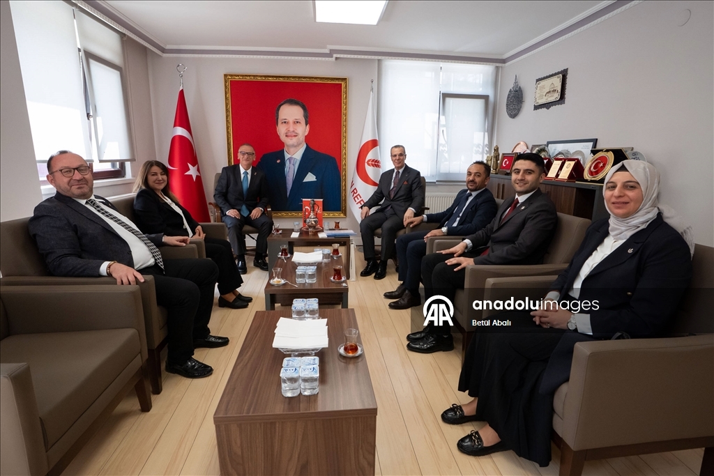 Yeniden Refah Partisi'nde partiler arası bayramlaşma
