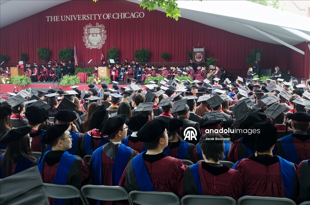 Chicago Üniversitesi’nde mezuniyet töreni