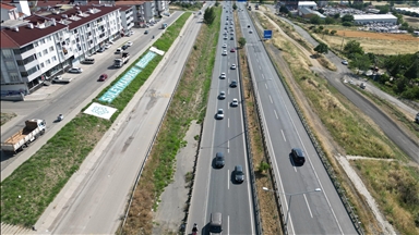 Tekirdağ-İstanbul yolunda bayram tatilinden dönüş yoğunluğu başladı