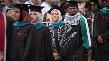 Chicago Üniversitesi mezuniyet töreninde Filistin'e destek