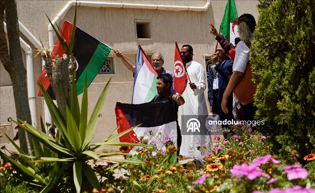 ليبيا.. قافلة "الصمود" المغاربية لكسر حصار غزة تقترب من طرابلس