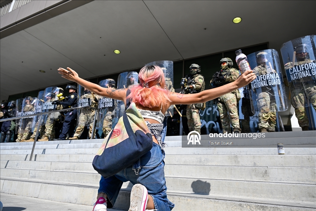 Los Angeles'ta ICE karşıtı protestolar