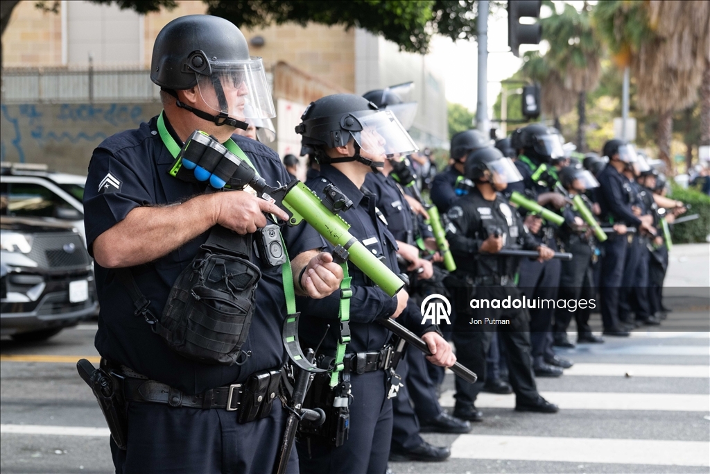 Los Angeles'ta ICE karşıtı protestolar