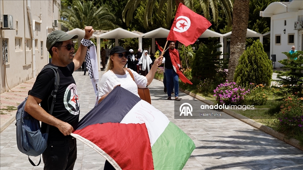 ليبيا.. قافلة "الصمود" المغاربية لكسر حصار غزة تقترب من طرابلس