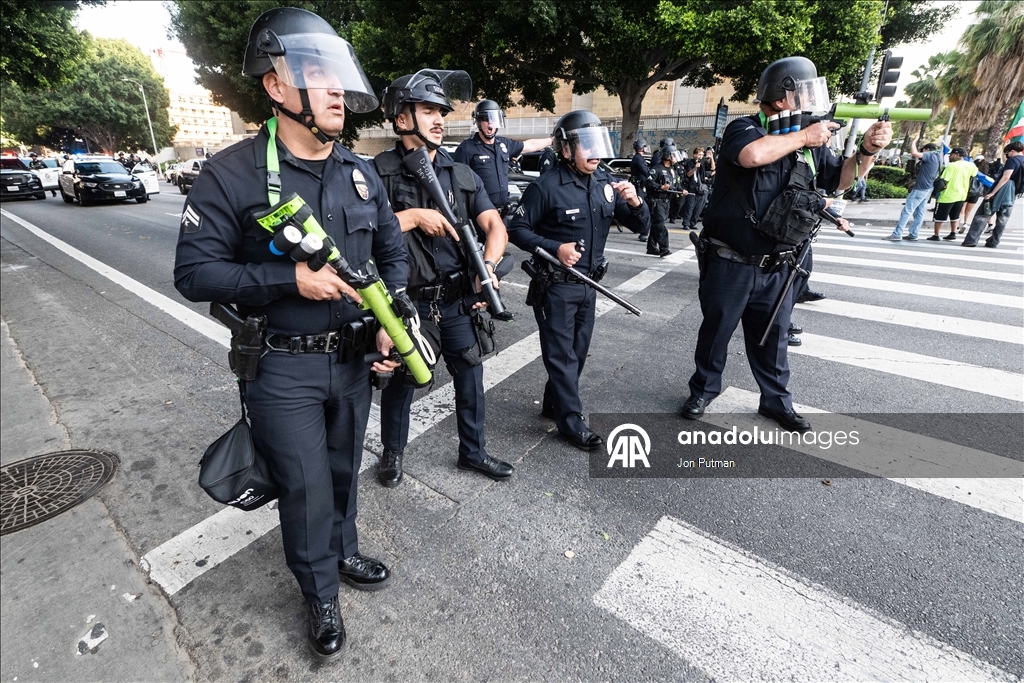 Los Angeles'ta ICE karşıtı protestolar