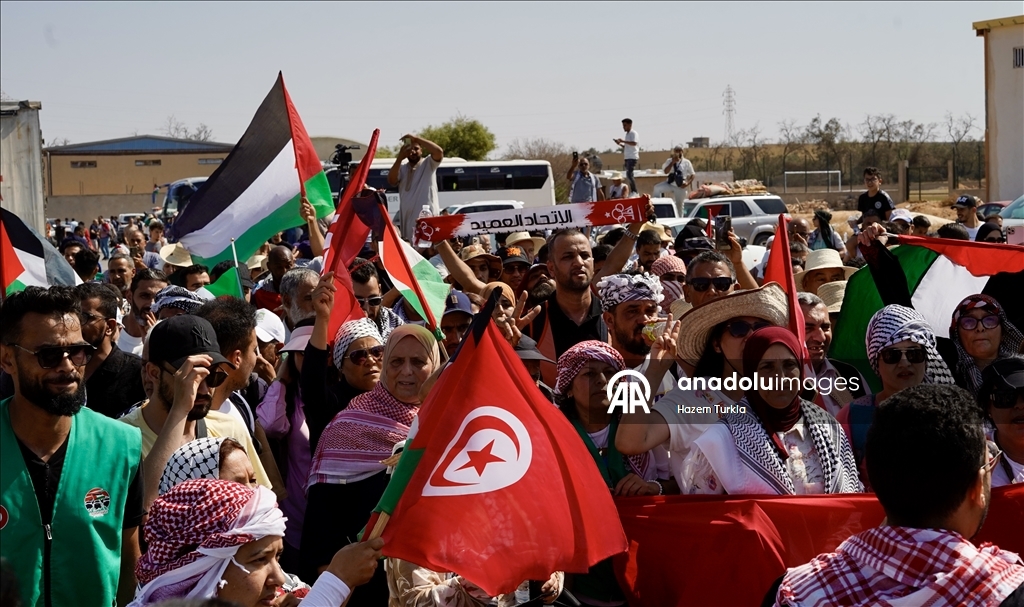 Maghreb Resistance Convoy for Gaza, reaches Libya