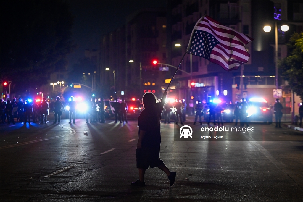 Los Angeles'ta ICE karşıtı protestolar