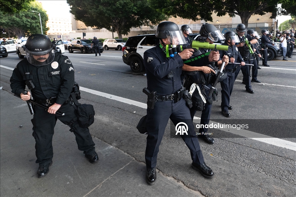 Los Angeles'ta ICE karşıtı protestolar