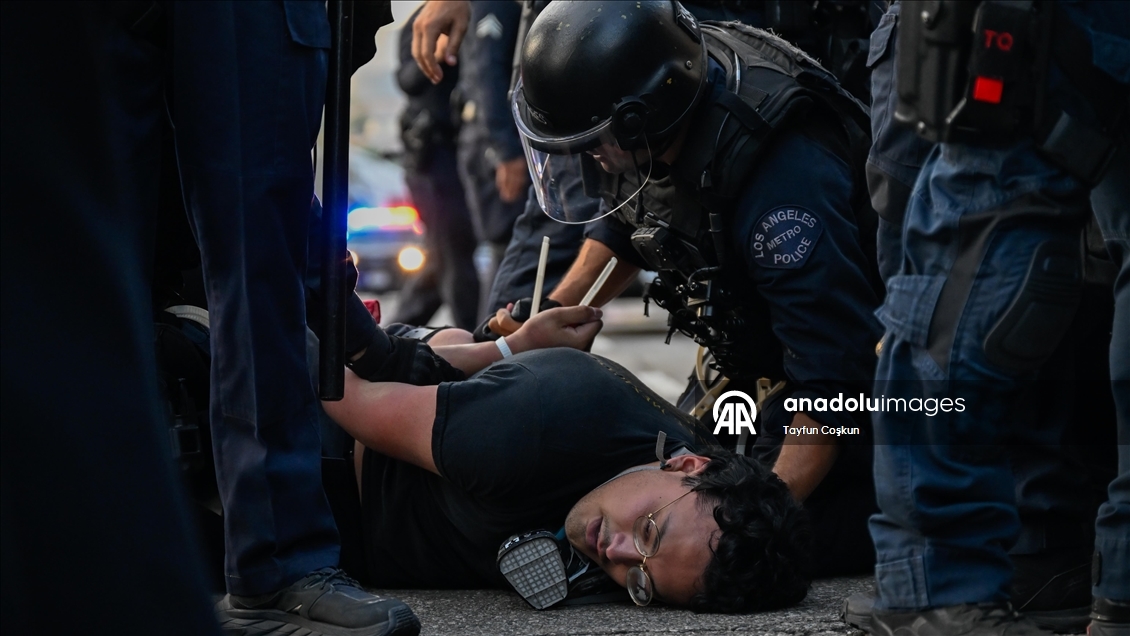 Los Angeles'ta ICE karşıtı protestolar