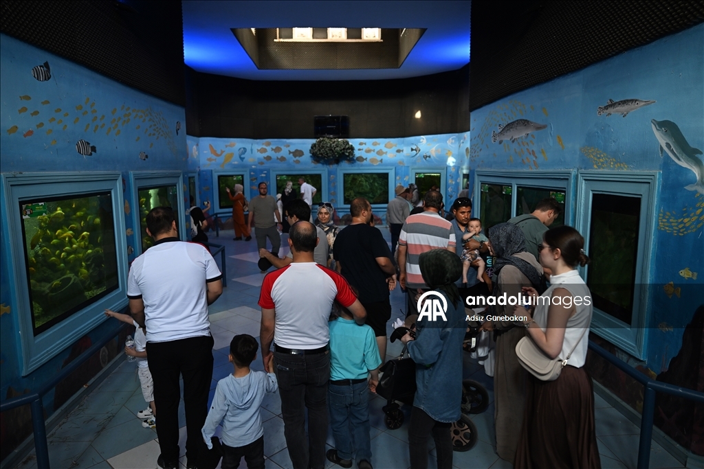 Gaziantep Doğal ۲ş Parkı, bayramda yaklaşık 90 bin kişiyi ağırladı