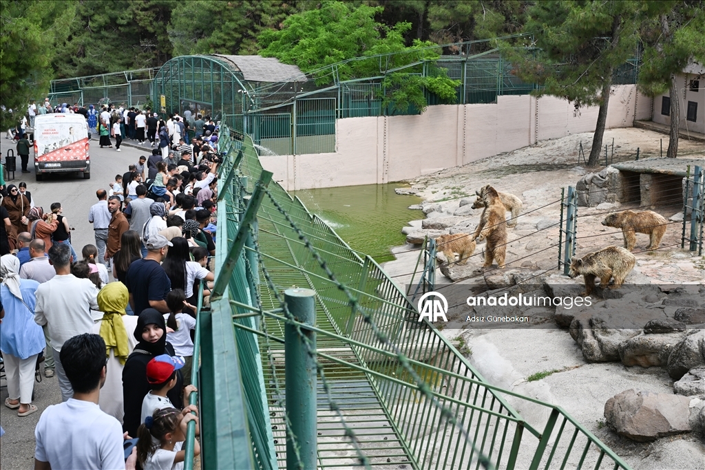 Gaziantep Doğal ۲ş Parkı, bayramda yaklaşık 90 bin kişiyi ağırladı