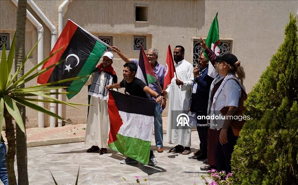ليبيا.. قافلة "الصمود" المغاربية لكسر حصار غزة تقترب من طرابلس