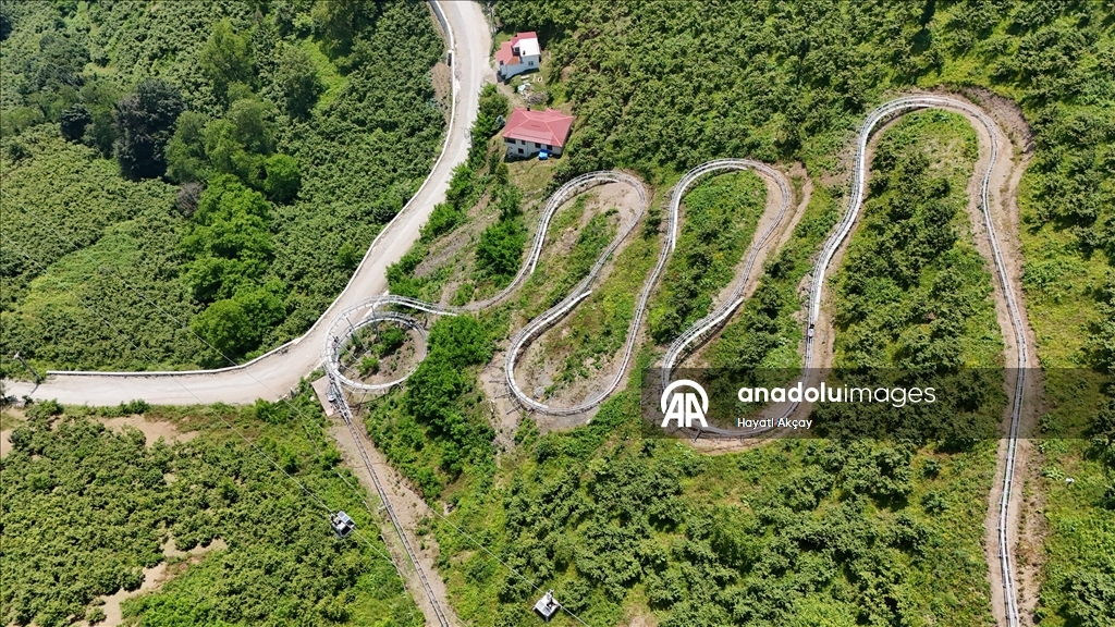 Mavi ve yeşilin buluştuğu Ordu, yamaç paraşütü tutkunlarını ağırlıyor