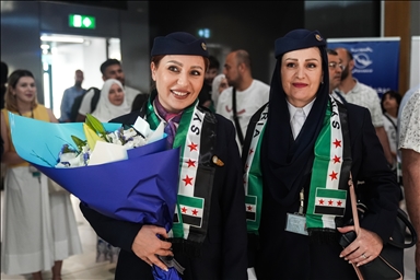 Syrian Airlines, после 12 лет совершила свой первый полет в Стамбул