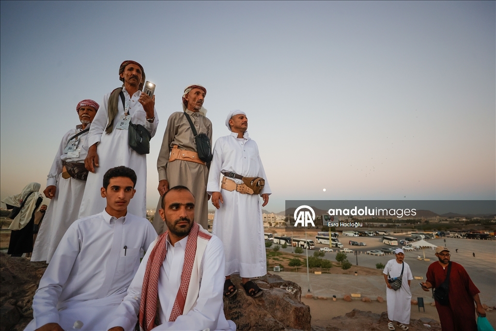 Hajj pilgrims continue their journey by visiting sacred sites in Medina