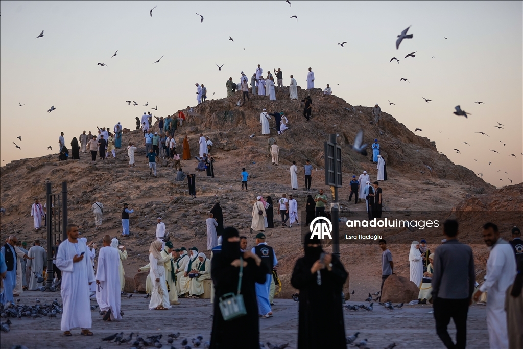 Hajj pilgrims continue their journey by visiting sacred sites in Medina