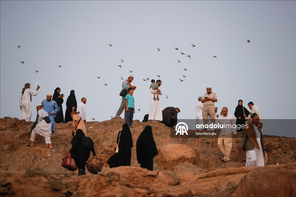Hajj pilgrims continue their journey by visiting sacred sites in Medina