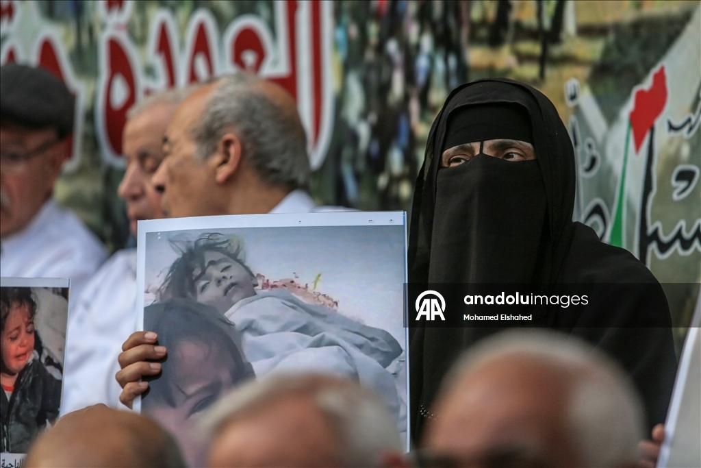 Kahire’de aktivistler, "Küresel Gazze Yürüyüşü"ne destek gösterisi düzenledi