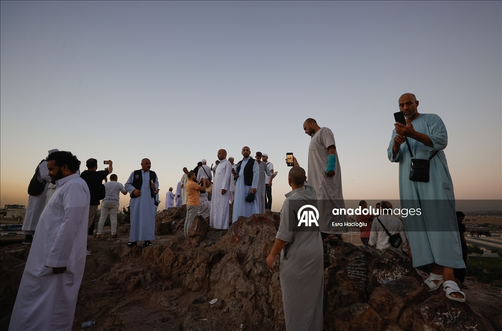 Hajj pilgrims continue their journey by visiting sacred sites in Medina