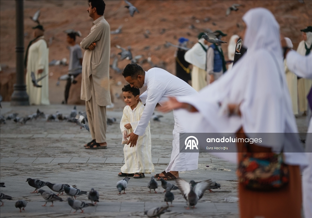 Hajj pilgrims continue their journey by visiting sacred sites in Medina