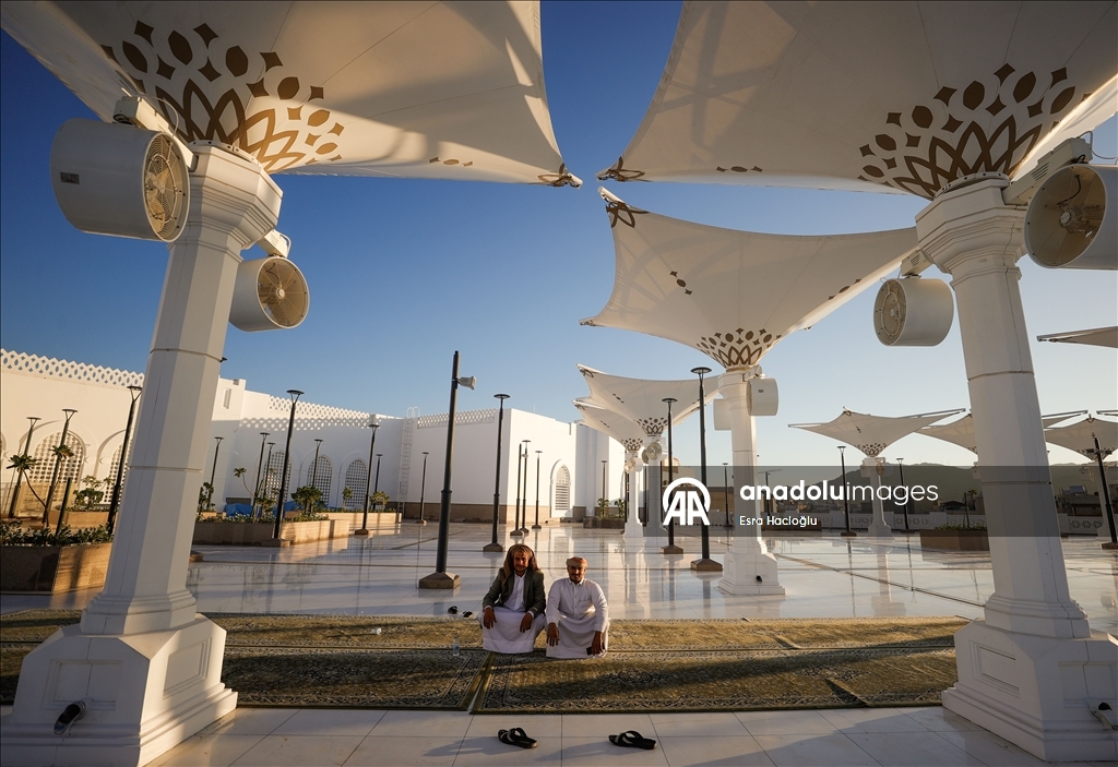 Hajj pilgrims continue their journey by visiting sacred sites in Medina