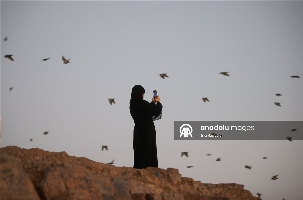 Hajj pilgrims continue their journey by visiting sacred sites in Medina