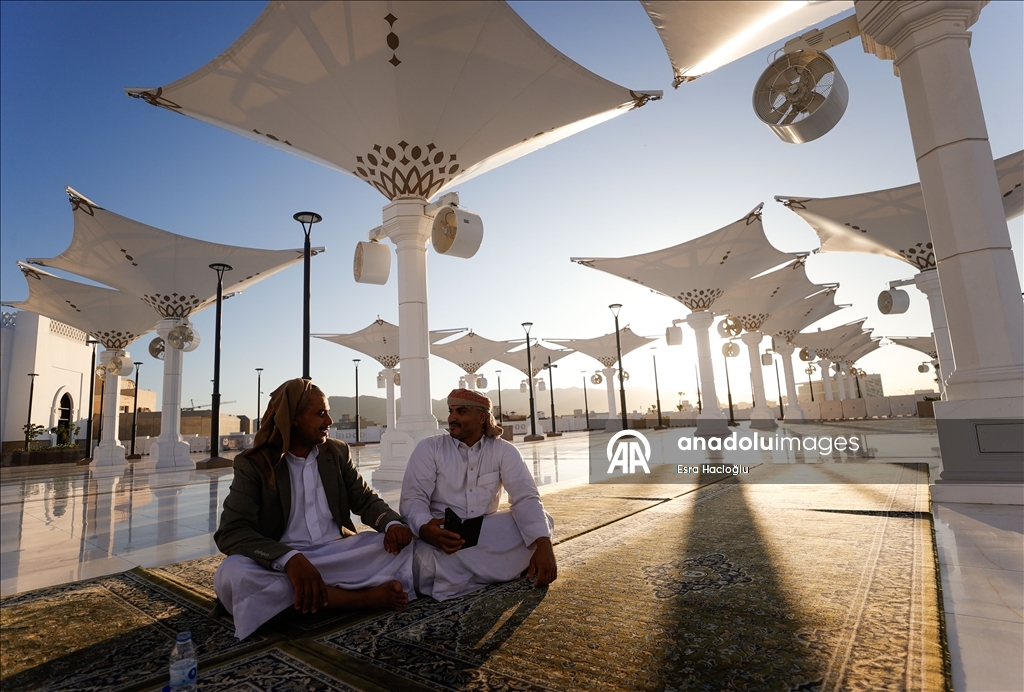 Hajj pilgrims continue their journey by visiting sacred sites in Medina